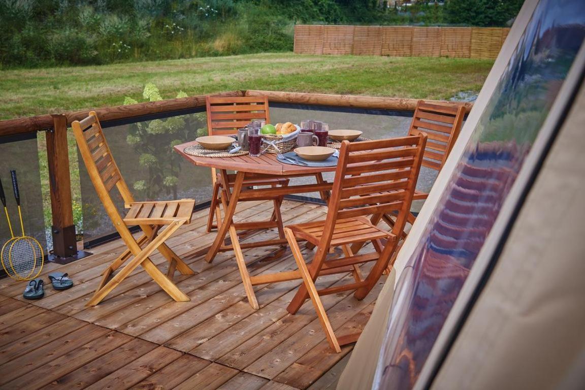 Camping Chantemerle Bédouès Esterno foto