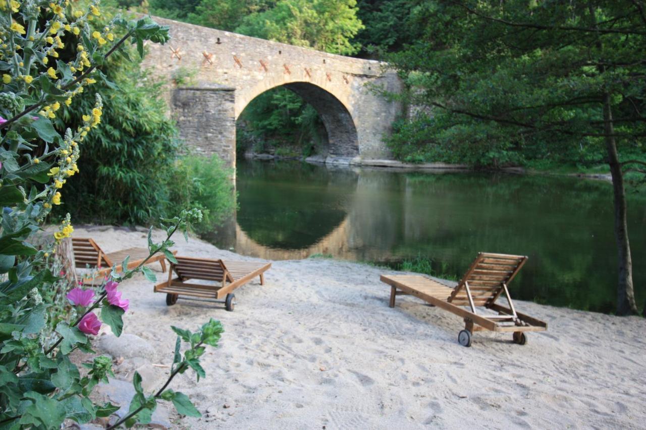 Camping Chantemerle Bédouès Esterno foto