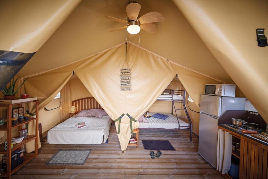 Camping Chantemerle Bédouès Esterno foto